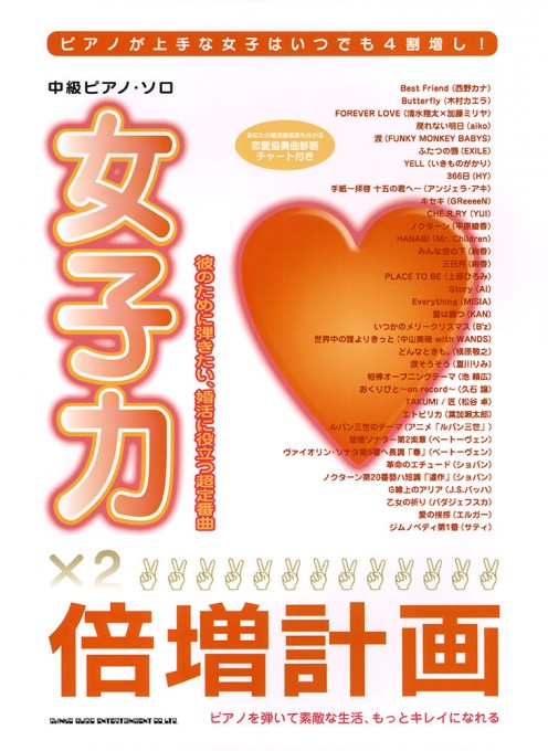 女子力倍増計画－彼のために弾きたい、婚活に役立つ超定番曲－