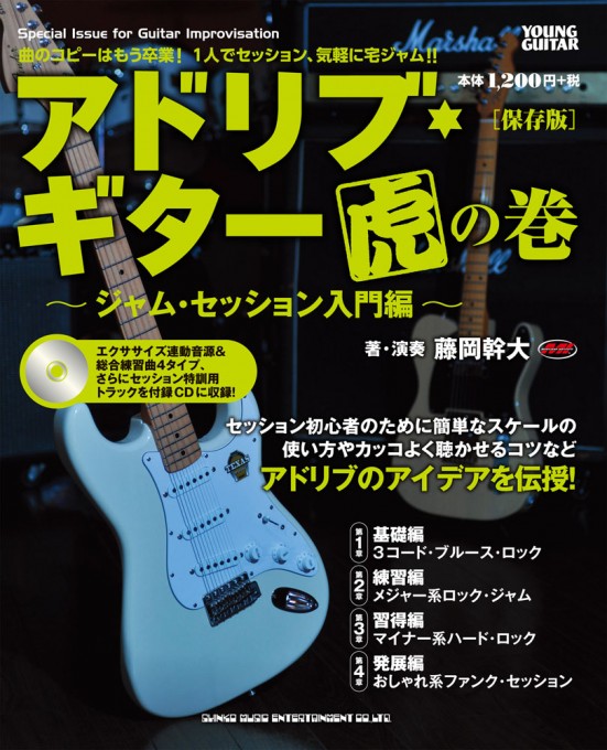 ヤング・ギター教則DVD『TRICK BOX:SP～特製:奏法玉手箱～』／藤岡幹大 